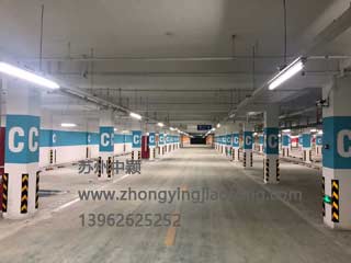 魅力之城昆山地下停車(chē)場(chǎng)劃線(xiàn)項(xiàng)目