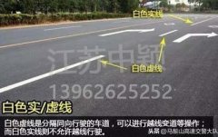 道路交通標(biāo)線圖文講解，僅花1分鐘讓你快速看懂，再也不會被違章扣分