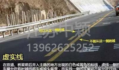 道路交通標線圖文講解，僅花1分鐘讓你快速看懂，再也不會被違章扣分