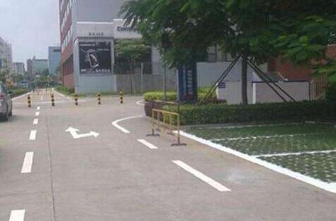 蘇州廠區(qū)道路劃線可以安排自己畫么？